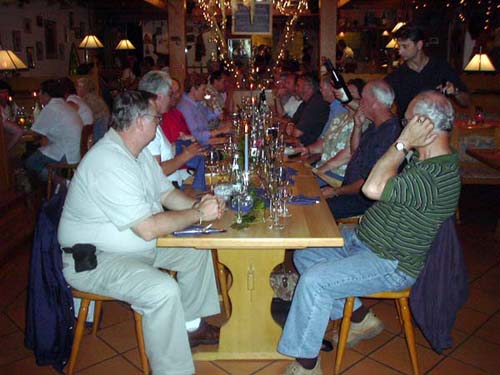 Dinner in Rudesheim After The Rhein Cruise